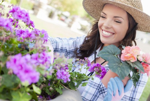 Bins and containers for separated garden waste and recyclables